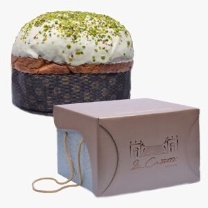 Panettone al pistacchio artigianale (1kg) (solo con pre-ordine telefonico ☎️)
